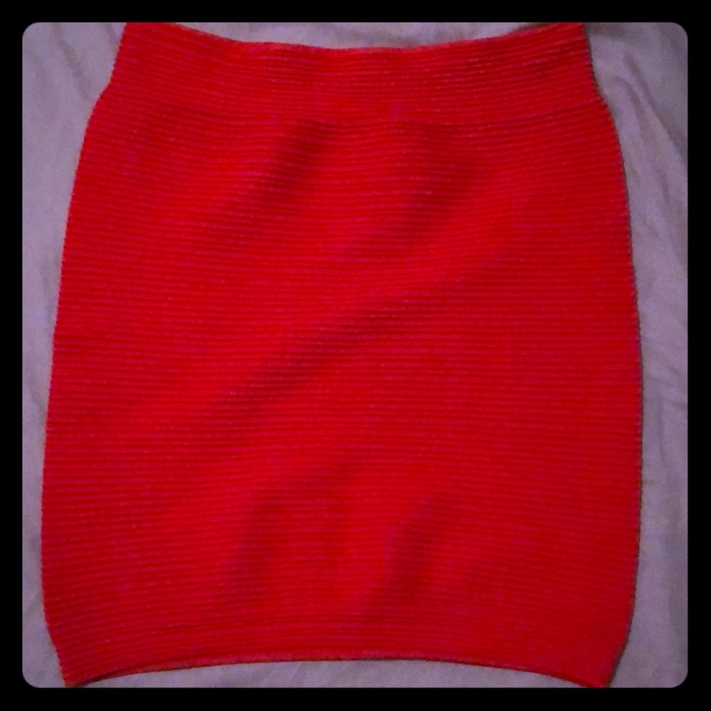 Red Mini Skirt